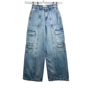 Hidden Nori high waist‎ wide leg cargo jeans grunge 90s baggy sz 28